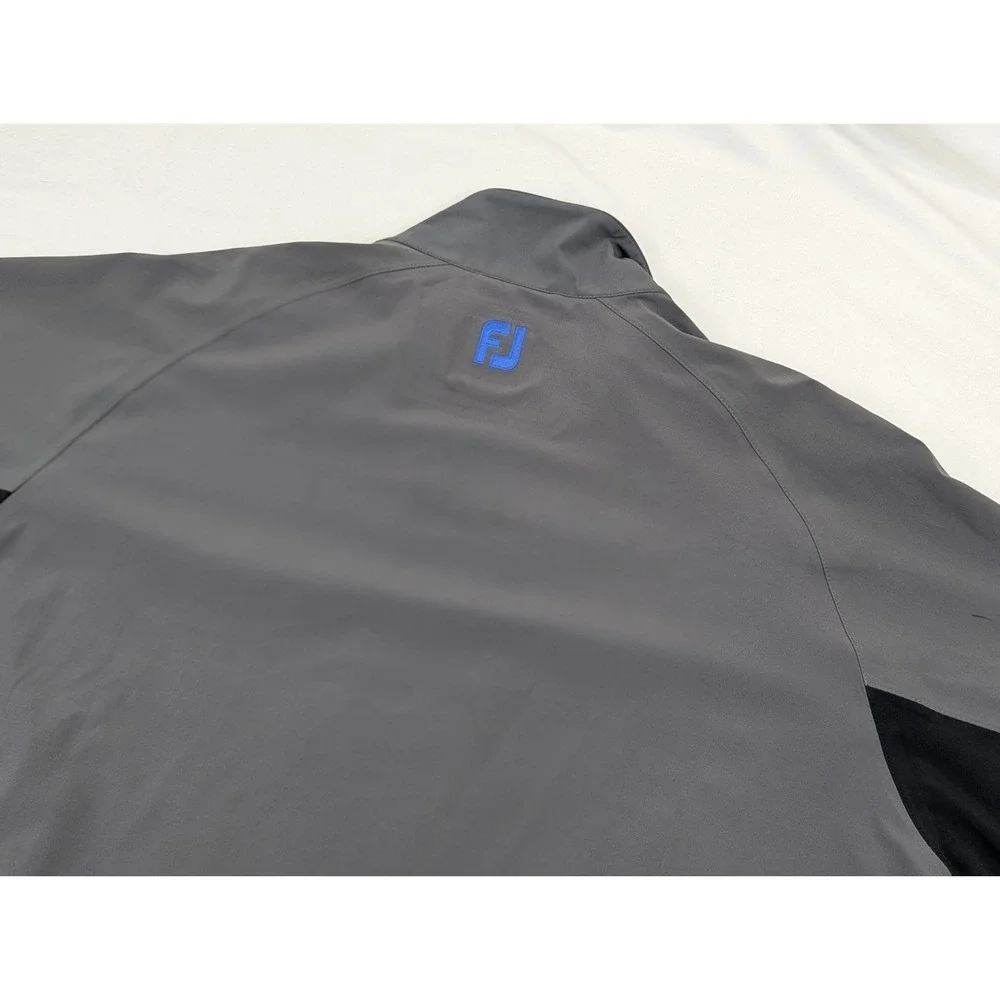 aterproof Golf Rain JacketL Gray Blue